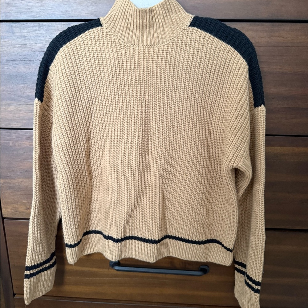 Sanctuary Camel Knit Pullover